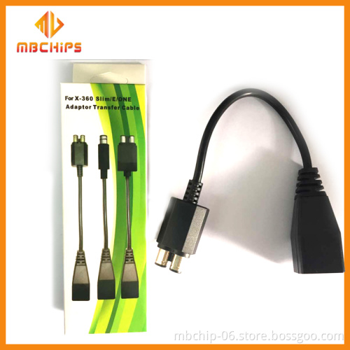 AC Adaptor Transfer Cable For Xbox 360 Slim with best quality and cheapest price in China